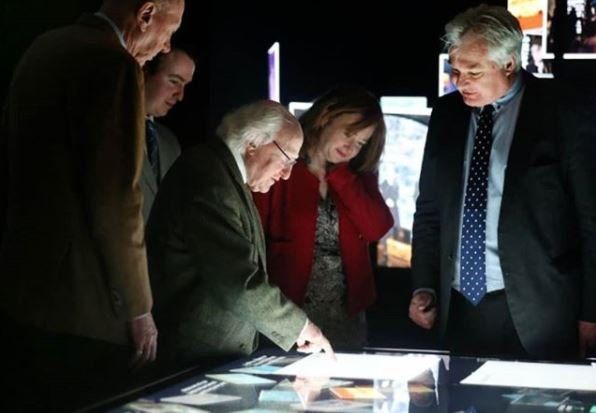President Michael D. Higgins visiting EPIC