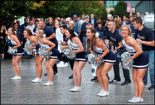 Penn State University Cheerleaders