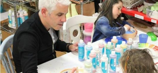 Paint with Dad this Father’s Day